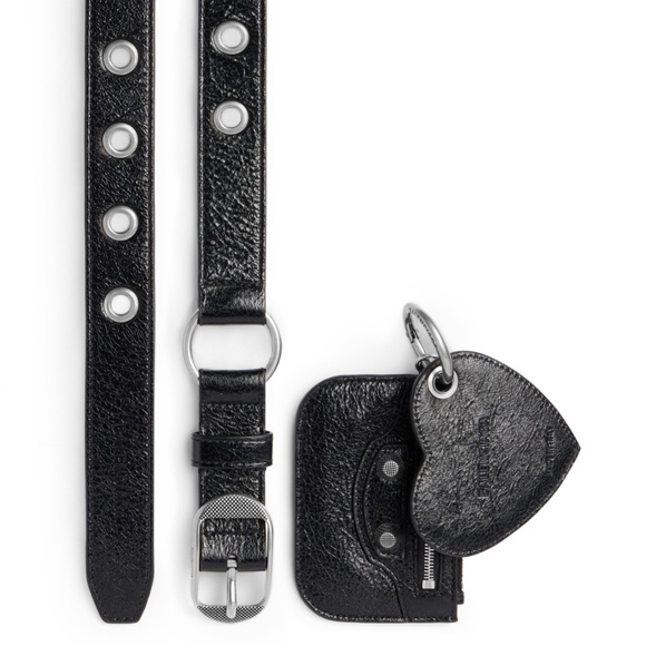 Balenciaga Le Cagole Charm Leather Belt • Brand New • Size 90 (FR) or M/L (US) - Picture 4 of 5